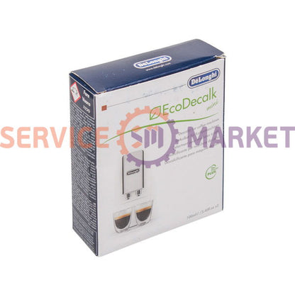 Средство для удаления накипи DLSC200 EcoDecalk для кофемашин 2шт.x100ml DeLonghi