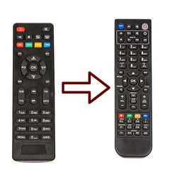 Пульт дистанційного управління для DVB-T2 Romsat T8020HD