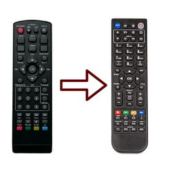 Пульт дистанційного управління для DVB-T2 Lorton T2-18 (аналог)