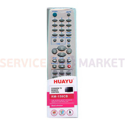Пульт для телевизора RM-158CB (2 кода) универсальный HUAYU