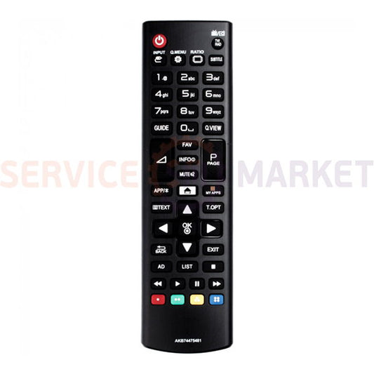 Пульт для телевизора AKB74475481 SMART TV LG