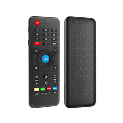 Пульт (аэромышь) для Android/Windows/Linux с гироскоп., клавиат. и точпедом H1 Air Mouse