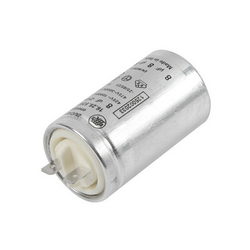 Пусковой конденсатор для стир. машины 8uF 425V 64x35mm (2 клемы) Zanussi