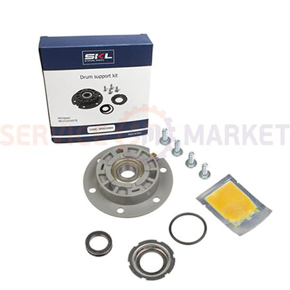 Блок подшипников 6203 - 2Z (со смазкой) SKL для верт. стир. машины Whirlpool серый