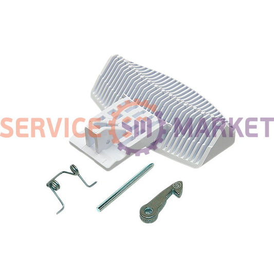 Ручка двери (люка) в сборе для стиральной машины Indesit белый