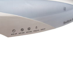 Верхняя часть корпуса в сборе для утюга Braun белый/голубой