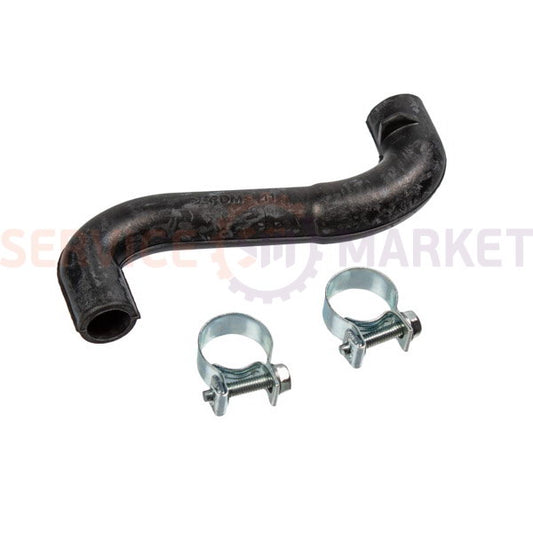 Патрубок соединит. дозатор-бак, основн. стирка с хомутами для верт.стир. машины Electrolux