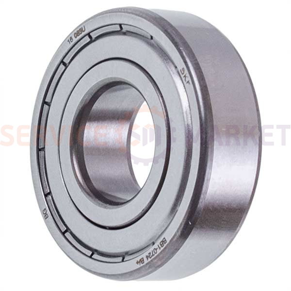 Подшипник SKF 6204 - 2Z (20x47x14) для стир. машины (в оригинальной упаковке Whirlpool)