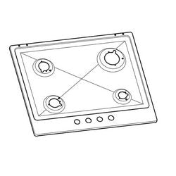 Рабоча поверхня для газової панелі Zanussi 3532397019