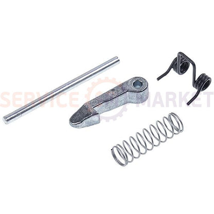 Ручка дверей (люка) у зборі для пральної машини Zanussi білий