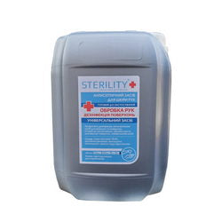 Дезинфицирующее средство (антисептик) STERILITY для рук и поверхностей 5000ml