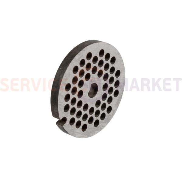 Грати насадки м'ясорубки 4.5mm D=53mm (з пазом) для кух. комбайна Bosch