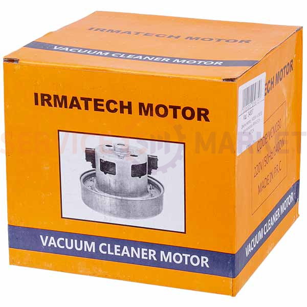 Двигатель для пылесосаD=134/84mm H=34/104mm 1400W 220V IRMATECH MOTOR VCM030