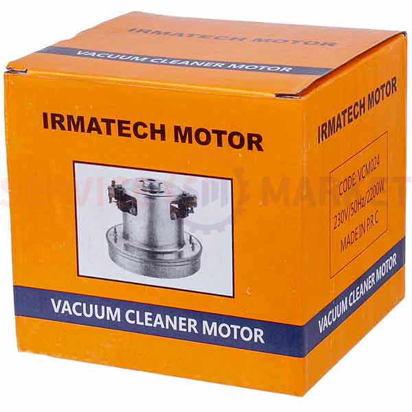 Двигатель для пылесоса D=130/84mm H=27/116mm 2200W 230V IRMATECH MOTOR VCM024