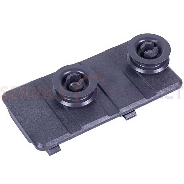 Держатель роликов (левый) верхнего ящика для посуд. машины Gorenje