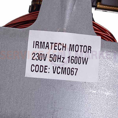 Двигатель для пылесоса D=102/94mm H=25/107mm 1600W (с выступом) IRMATECH VCM067