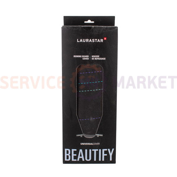 Чехол Universal Black для гладильной системы 1250x420mm Laurastar