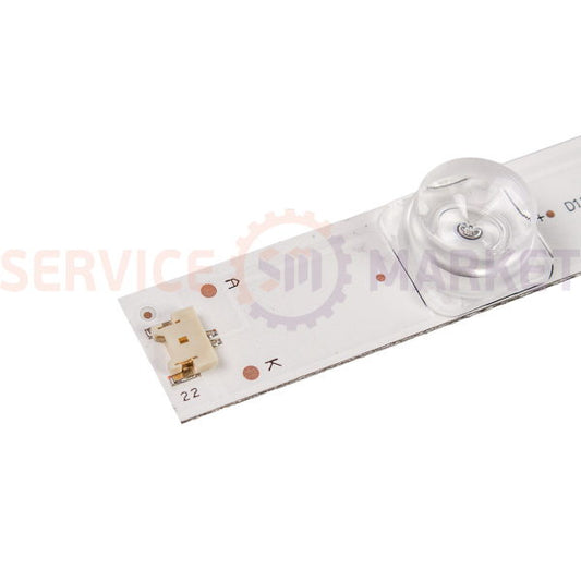 Комплект LED подсветки LED43D10-03(А) + LED43D10-04(A) для телевизора 43" Kivi
