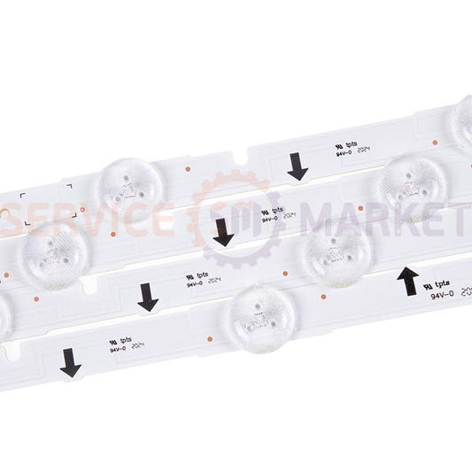 Комплект LED подсветки D4GE-320DC1-R2 2014SVS32HD для телевизора 32" Samsung