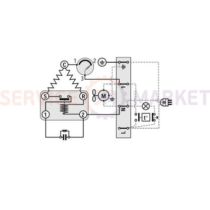 Компрессор для холодил. EMBRACO NE2130Z R134a 313W (с пуск. реле CSIR)