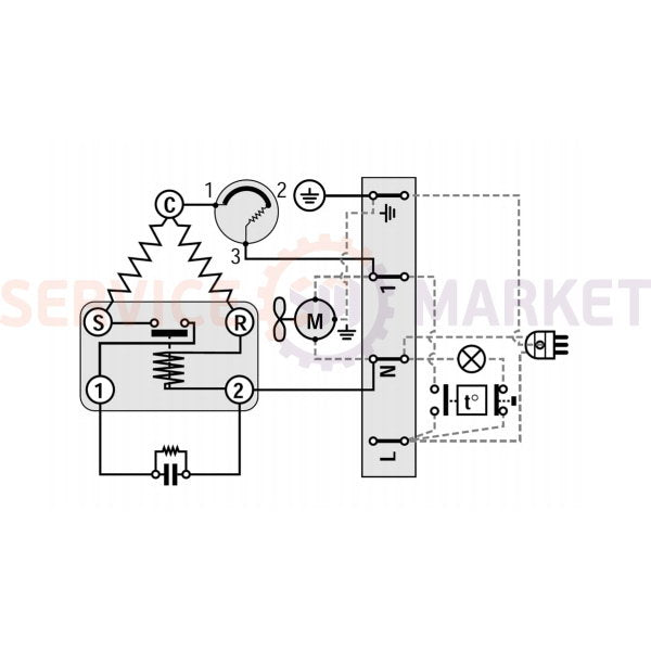 Компрессор для холодильника EMBRACO ASPERA NEK2150GK R404a 609W