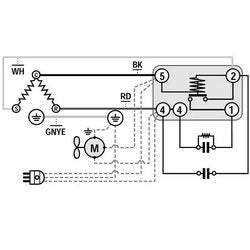 Компрессор для холодил. EMBRACO NJ2212GS R404a 1481W (с пуск. реле CSCR)