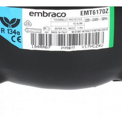 Компрессор для холодил. EMBRACO ASPERA EMT6170Z R134a 814W (с пуск. реле CSIR)