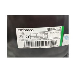 Компрессор для холодил. EMBRACO ASPERA NEU6210Z R134a 1243W (с пуск. реле CSIR)