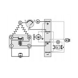 Компрессор для холодил. EMBRACO ASPERA NT6215Z R134a 1623W (с пуск. реле CSIR)