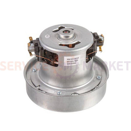 Двигатель для пылесоса D= 130/84mm H= 34/114mm  1400W 230V VCM034 IRMATECH MOTOR