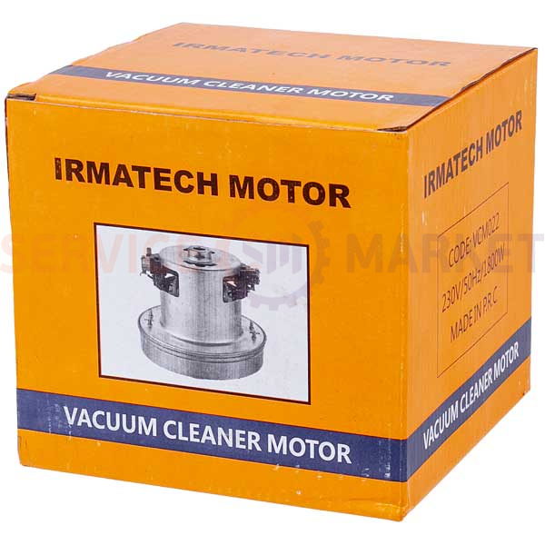 Двигатель для пылесоса D=130/84mm H=29/110mm  1800W 230V VCM022 IRMATECH MOTOR