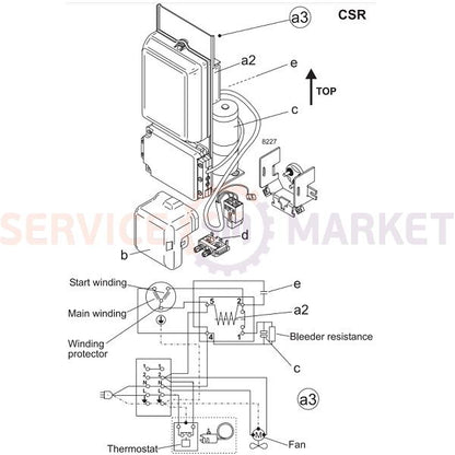 Компрессор для холодил. SECOP (DANFOSS) SC18MLX R404а/R507а 1497W