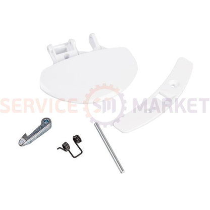 Ручка двери (люка) в сборе для стиральной машины Zanussi белый