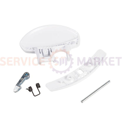 Ручка двери (люка) в сборе для стиральной машины Zanussi белый