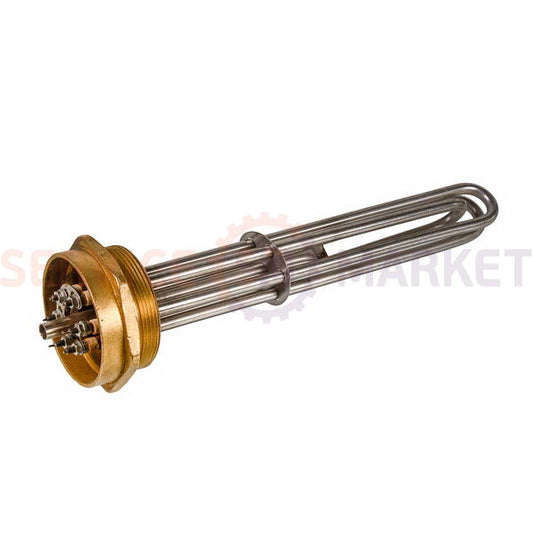 Блок тэнов 6000W (нержав.), L=280mm гайка 2,5" для электрического котла Balcik