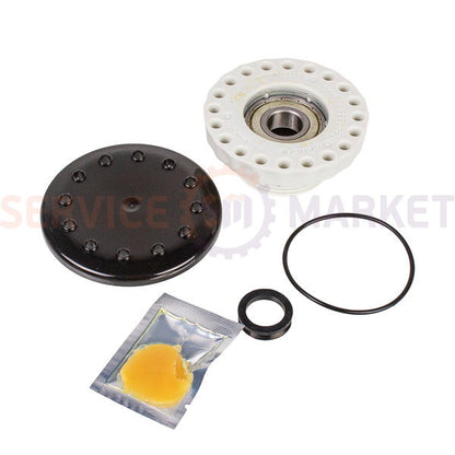 Блок подшипников 6204 (резьба правая, со смазкой) для вертик. стир. машины SKL Electrolux 