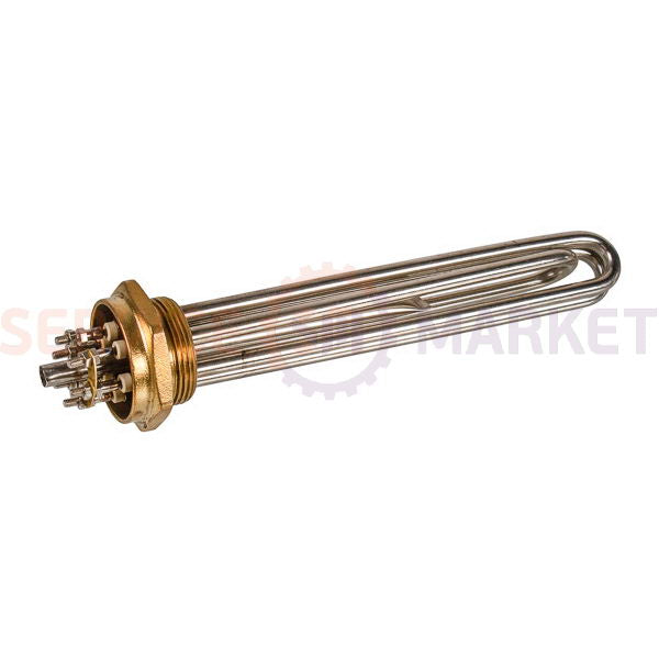 Блок тэнов 3000W 220-380V (нержав.), L=230mm гайка 1,5" (48mm) для электрического котла Balcik