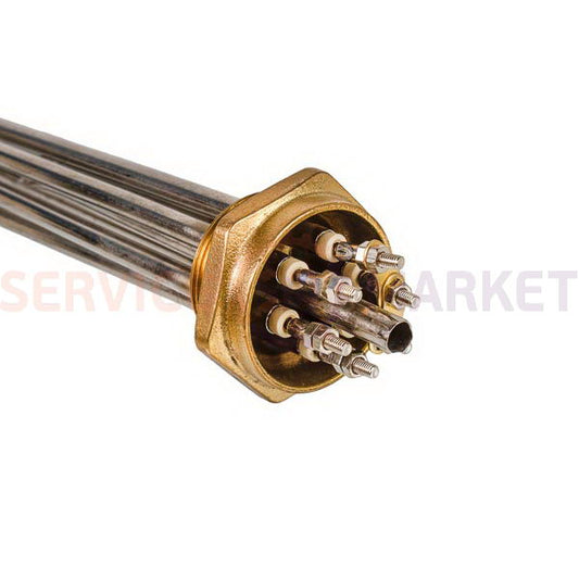 Блок тэнов 3000W 220-380V (нержав.), L=230mm гайка 1,5" (48mm) для электрического котла Balcik