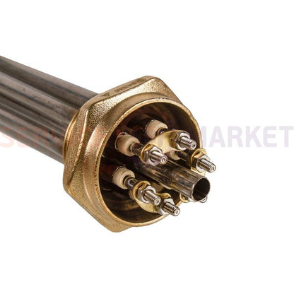 Блок тэнов 7500W 380V (нержав.), L=350mm гайка 1,5" (48mm) для электрического котла SANAL