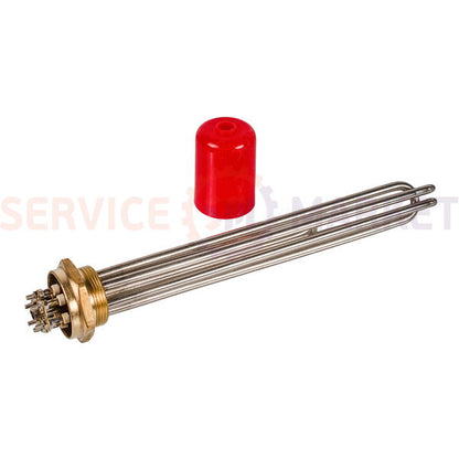 Блок тэнов 9000W 220-380V (нержав.), L=325mm гайка 1,5" (48mm) для электрического котла SANAL