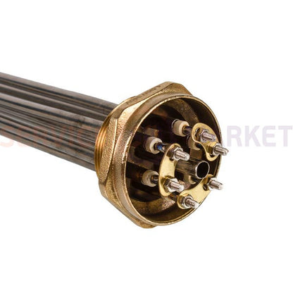 Блок тэнов 4500W 380V (нержав.), L=275mm гайка 2" для электрического котла SANAL