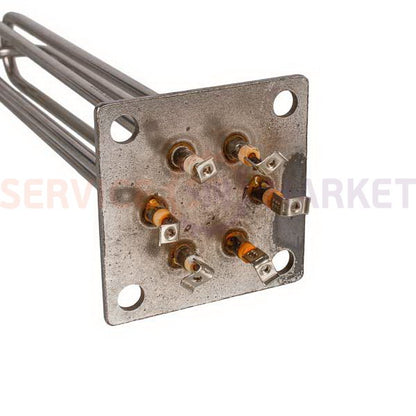 Блок тэнов 4500W 220V (нержав.), L=335mm фланец 100x100mm для электрического котла ELEKTROSAN