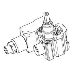 Electrolux 3577325065 Кран газовий для варильної панелі