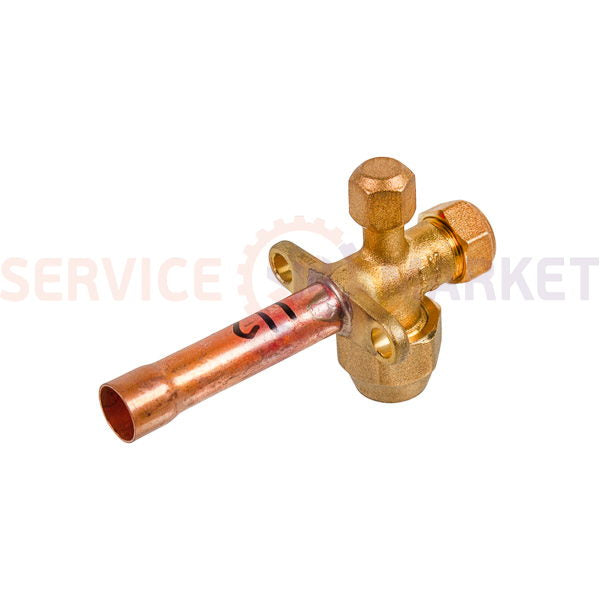 Кран сервисный (порт) 1/2" прямой для кондиционера