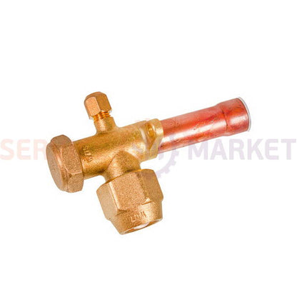 Кран сервисный (порт) 3/4" прямой для кондиционера
