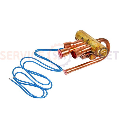 Клапан 4-х ходовой (соленоид) DHF-11B (24000-30000Btu) 10mm/14mm для кондиционера