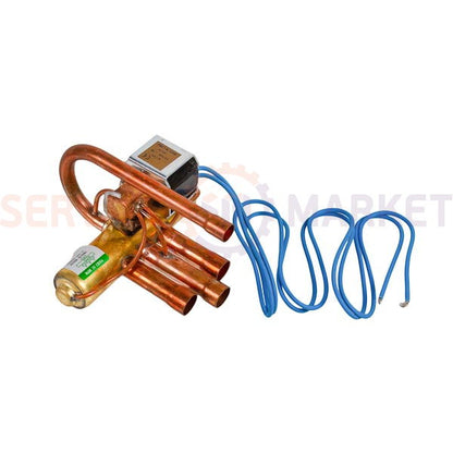 Клапан 4-х ходовой (соленоид) DSF-9 (18000Btu) 9,52mm/12mm для кондиционера