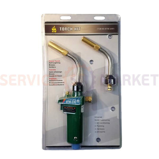 Горелка газовая ручная RTM -K005 (под МАПП газ)