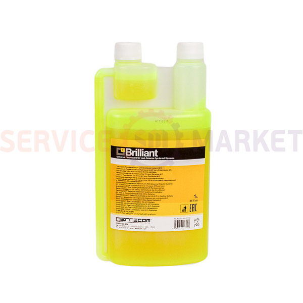 Наполнитель (краситель) флуоресцентный TR1A03.01.S1 (1000ml) ERRECOM Brilliant желтый