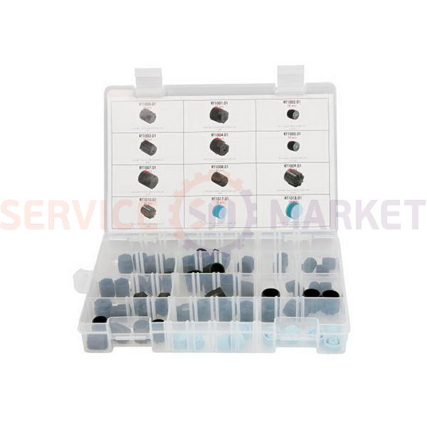 Набор колпачков RK1052 Errecom для сервисных портов автомобильного кондиционера